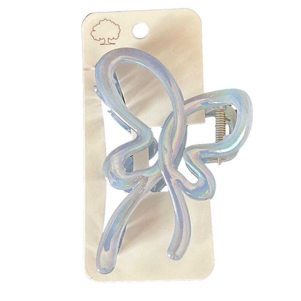 Butterfly Hair Claw Clip - Large Acrylic Blue Hair Clip New - Picture 2 of 8